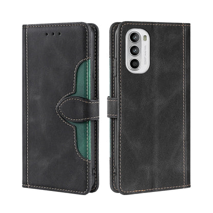 Skin Feel Magnetic Buckle Leather Phone Case, For Motorola Moto G52 4G / G82 5G, For vivo S15 Pro 5G, For Motorola Moto G52j 5G, For vivo S15e 5G /  T1 Snapdragon 778G, For vivo Y15s Global, For Nokia C21