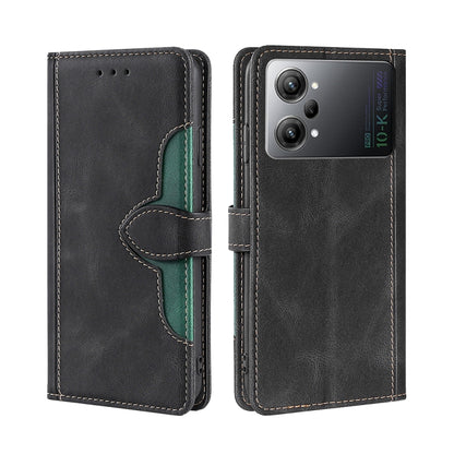 Skin Feel Magnetic Buckle Leather Phone Case, For OPPO K10 Pro 5G, For Honor X7 4G, For OPPO Reno8 5G, For Samsung Galaxy A22 5G Japan, For OPPO Reno8 Pro 5G, For Xiaomi Redmi Note 11T Pro / Pro Plus 5G