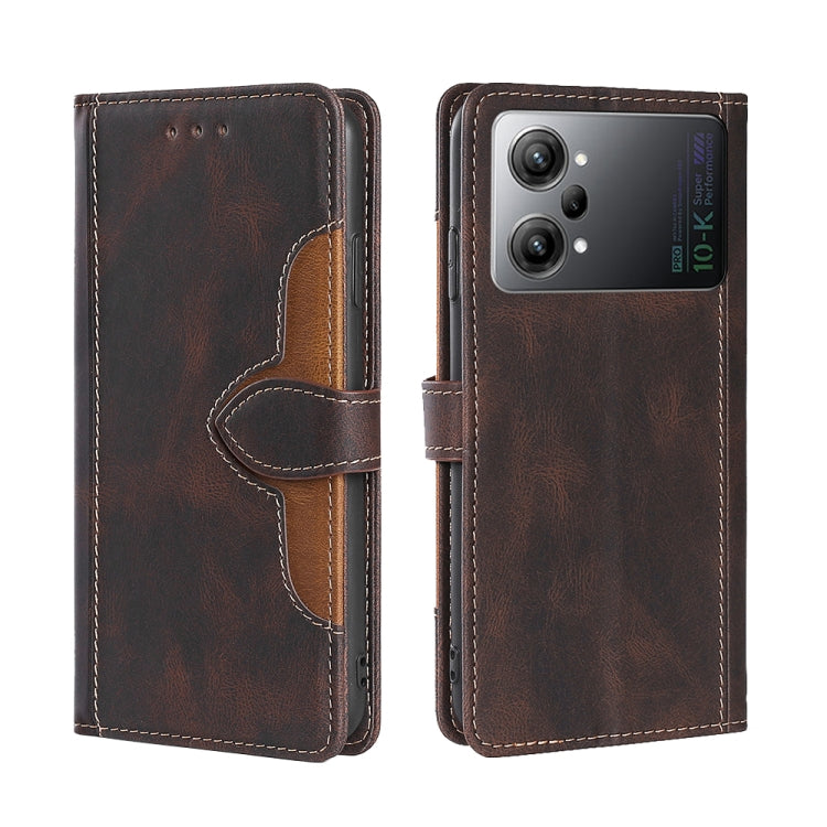 Skin Feel Magnetic Buckle Leather Phone Case, For OPPO K10 Pro 5G, For Honor X7 4G, For OPPO Reno8 5G, For Samsung Galaxy A22 5G Japan, For OPPO Reno8 Pro 5G, For Xiaomi Redmi Note 11T Pro / Pro Plus 5G
