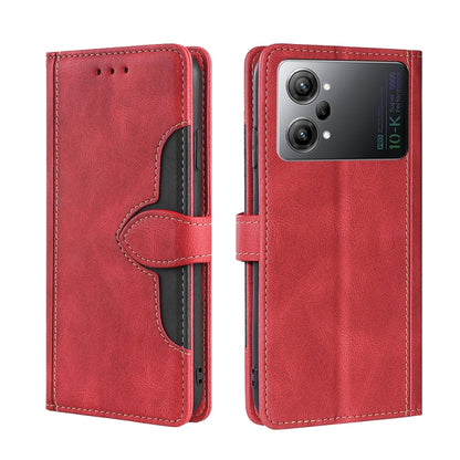 Skin Feel Magnetic Buckle Leather Phone Case, For OPPO K10 Pro 5G, For Honor X7 4G, For OPPO Reno8 5G, For Samsung Galaxy A22 5G Japan, For OPPO Reno8 Pro 5G, For Xiaomi Redmi Note 11T Pro / Pro Plus 5G