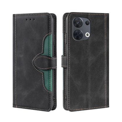 Skin Feel Magnetic Buckle Leather Phone Case, For OPPO K10 Pro 5G, For Honor X7 4G, For OPPO Reno8 5G, For Samsung Galaxy A22 5G Japan, For OPPO Reno8 Pro 5G, For Xiaomi Redmi Note 11T Pro / Pro Plus 5G