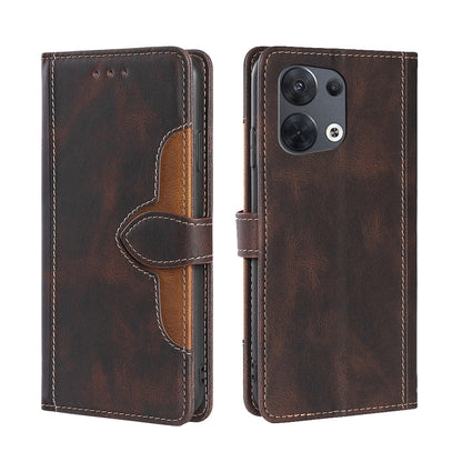 Skin Feel Magnetic Buckle Leather Phone Case, For OPPO K10 Pro 5G, For Honor X7 4G, For OPPO Reno8 5G, For Samsung Galaxy A22 5G Japan, For OPPO Reno8 Pro 5G, For Xiaomi Redmi Note 11T Pro / Pro Plus 5G