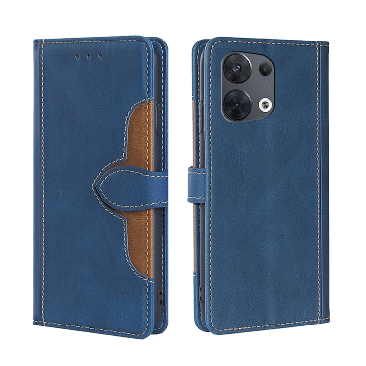 Skin Feel Magnetic Buckle Leather Phone Case, For OPPO K10 Pro 5G, For Honor X7 4G, For OPPO Reno8 5G, For Samsung Galaxy A22 5G Japan, For OPPO Reno8 Pro 5G, For Xiaomi Redmi Note 11T Pro / Pro Plus 5G