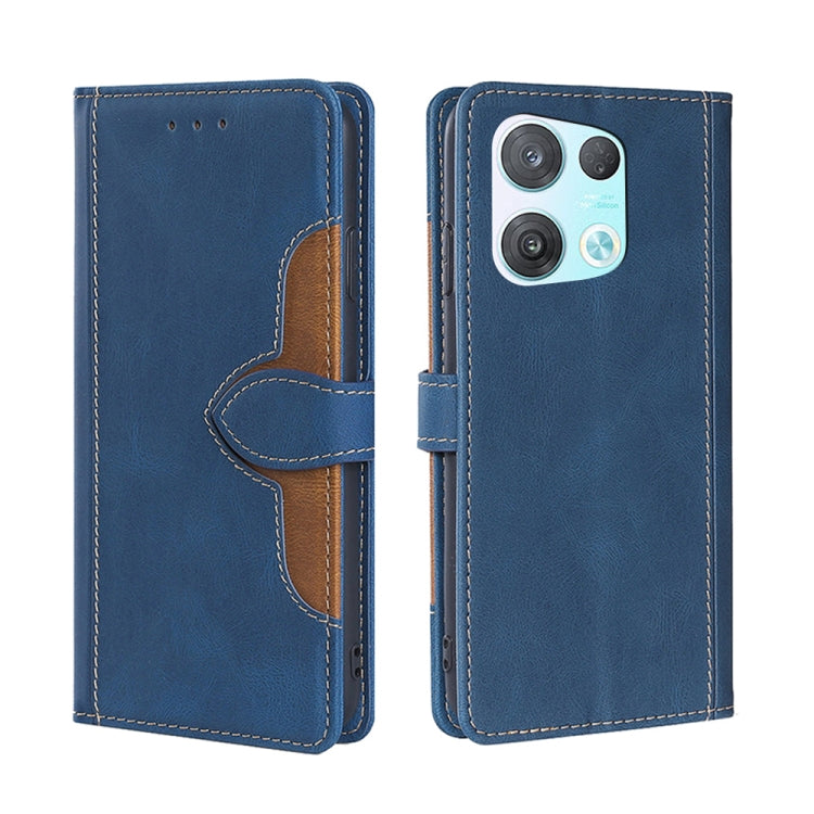 Skin Feel Magnetic Buckle Leather Phone Case, For OPPO K10 Pro 5G, For Honor X7 4G, For OPPO Reno8 5G, For Samsung Galaxy A22 5G Japan, For OPPO Reno8 Pro 5G, For Xiaomi Redmi Note 11T Pro / Pro Plus 5G