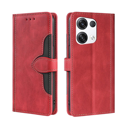 Skin Feel Magnetic Buckle Leather Phone Case, For OPPO Reno8 Pro Plus 5G, For Xiaomi Redmi Note 11 Pro 5G / Pro Plus 5G, For Xiaomi 12 Lite, For Xiaomi Mi Mix 4, For Xiaomi Poco M4 5G