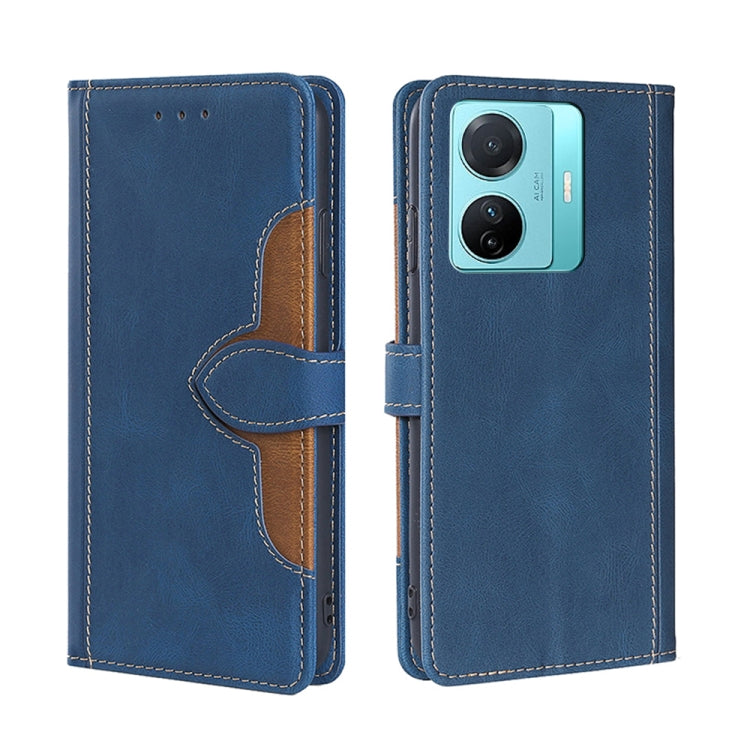Skin Feel Magnetic Buckle Leather Phone Case, For Motorola Moto G52 4G / G82 5G, For vivo S15 Pro 5G, For Motorola Moto G52j 5G, For vivo S15e 5G /  T1 Snapdragon 778G, For vivo Y15s Global, For Nokia C21