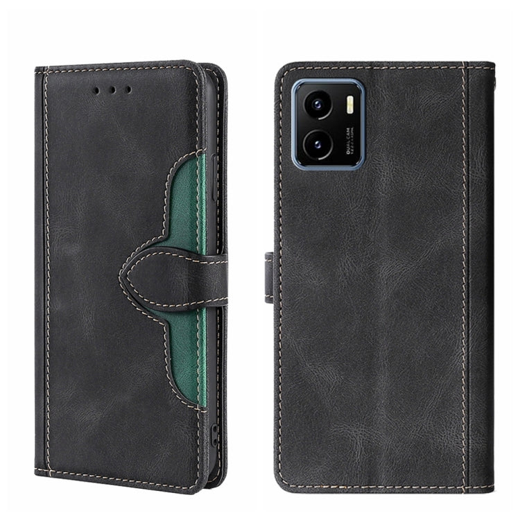 Skin Feel Magnetic Buckle Leather Phone Case, For Motorola Moto G52 4G / G82 5G, For vivo S15 Pro 5G, For Motorola Moto G52j 5G, For vivo S15e 5G /  T1 Snapdragon 778G, For vivo Y15s Global, For Nokia C21
