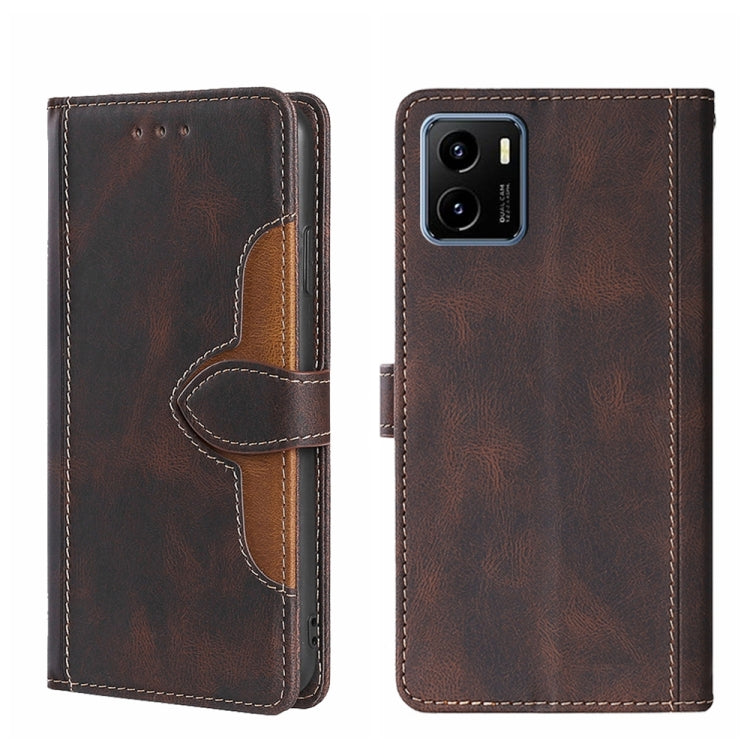 Skin Feel Magnetic Buckle Leather Phone Case, For Motorola Moto G52 4G / G82 5G, For vivo S15 Pro 5G, For Motorola Moto G52j 5G, For vivo S15e 5G /  T1 Snapdragon 778G, For vivo Y15s Global, For Nokia C21
