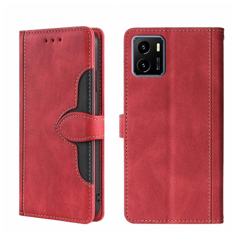 Skin Feel Magnetic Buckle Leather Phone Case, For Motorola Moto G52 4G / G82 5G, For vivo S15 Pro 5G, For Motorola Moto G52j 5G, For vivo S15e 5G /  T1 Snapdragon 778G, For vivo Y15s Global, For Nokia C21