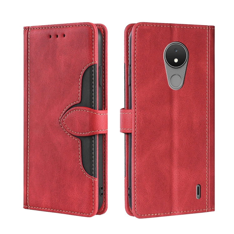 Skin Feel Magnetic Buckle Leather Phone Case, For Motorola Moto G52 4G / G82 5G, For vivo S15 Pro 5G, For Motorola Moto G52j 5G, For vivo S15e 5G /  T1 Snapdragon 778G, For vivo Y15s Global, For Nokia C21
