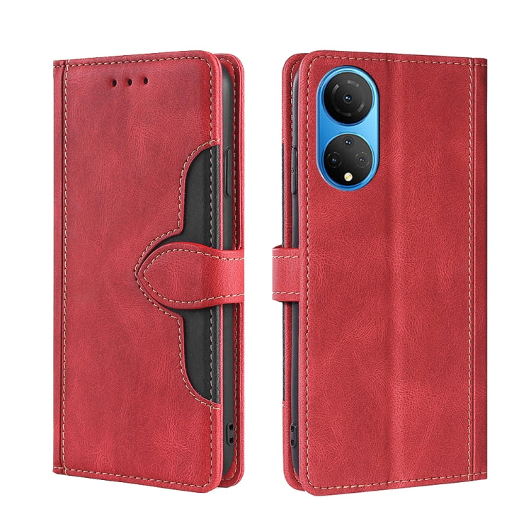 Skin Feel Magnetic Buckle Leather Phone Case, For OPPO K10 Pro 5G, For Honor X7 4G, For OPPO Reno8 5G, For Samsung Galaxy A22 5G Japan, For OPPO Reno8 Pro 5G, For Xiaomi Redmi Note 11T Pro / Pro Plus 5G