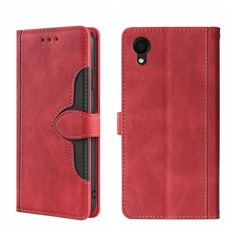 Skin Feel Magnetic Buckle Leather Phone Case, For OPPO K10 Pro 5G, For Honor X7 4G, For OPPO Reno8 5G, For Samsung Galaxy A22 5G Japan, For OPPO Reno8 Pro 5G, For Xiaomi Redmi Note 11T Pro / Pro Plus 5G