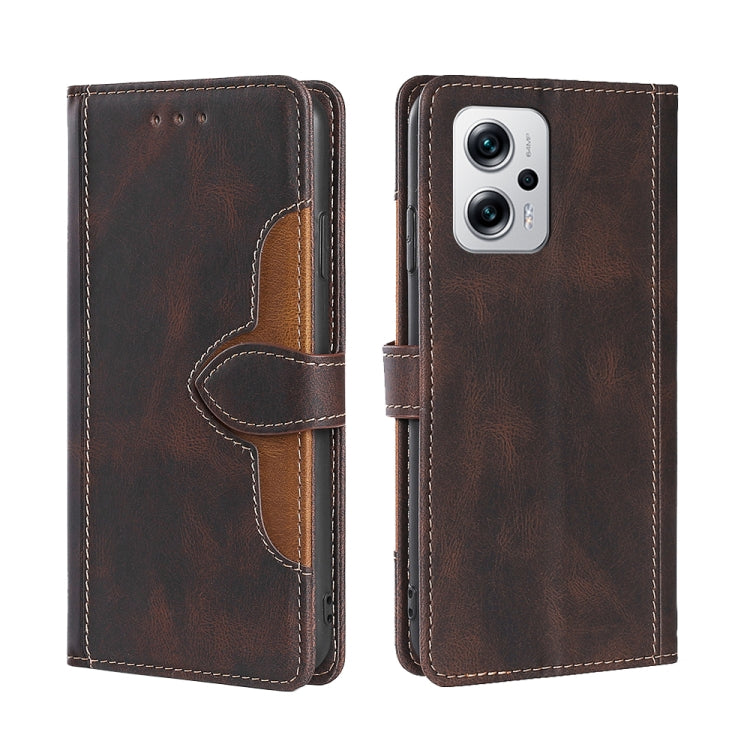 Skin Feel Magnetic Buckle Leather Phone Case, For OPPO K10 Pro 5G, For Honor X7 4G, For OPPO Reno8 5G, For Samsung Galaxy A22 5G Japan, For OPPO Reno8 Pro 5G, For Xiaomi Redmi Note 11T Pro / Pro Plus 5G