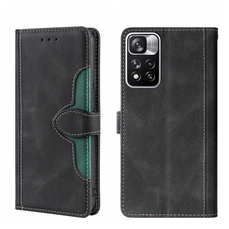 Skin Feel Magnetic Buckle Leather Phone Case, For OPPO Reno8 Pro Plus 5G, For Xiaomi Redmi Note 11 Pro 5G / Pro Plus 5G, For Xiaomi 12 Lite, For Xiaomi Mi Mix 4, For Xiaomi Poco M4 5G