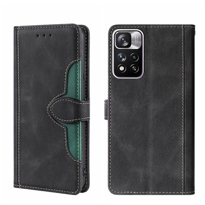 Skin Feel Magnetic Buckle Leather Phone Case, For OPPO Reno8 Pro Plus 5G, For Xiaomi Redmi Note 11 Pro 5G / Pro Plus 5G, For Xiaomi 12 Lite, For Xiaomi Mi Mix 4, For Xiaomi Poco M4 5G
