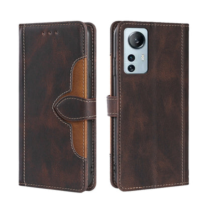 Skin Feel Magnetic Buckle Leather Phone Case, For OPPO Reno8 Pro Plus 5G, For Xiaomi Redmi Note 11 Pro 5G / Pro Plus 5G, For Xiaomi 12 Lite, For Xiaomi Mi Mix 4, For Xiaomi Poco M4 5G
