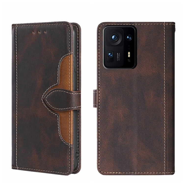 Skin Feel Magnetic Buckle Leather Phone Case, For OPPO Reno8 Pro Plus 5G, For Xiaomi Redmi Note 11 Pro 5G / Pro Plus 5G, For Xiaomi 12 Lite, For Xiaomi Mi Mix 4, For Xiaomi Poco M4 5G