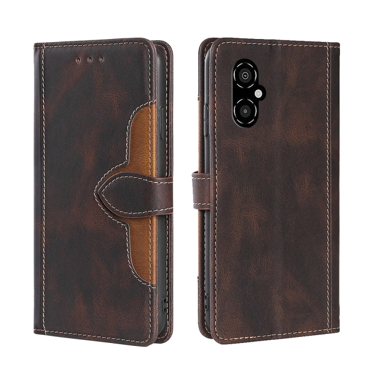 Skin Feel Magnetic Buckle Leather Phone Case, For OPPO Reno8 Pro Plus 5G, For Xiaomi Redmi Note 11 Pro 5G / Pro Plus 5G, For Xiaomi 12 Lite, For Xiaomi Mi Mix 4, For Xiaomi Poco M4 5G
