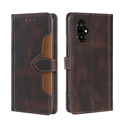 Skin Feel Magnetic Buckle Leather Phone Case, For OPPO Reno8 Pro Plus 5G, For Xiaomi Redmi Note 11 Pro 5G / Pro Plus 5G, For Xiaomi 12 Lite, For Xiaomi Mi Mix 4, For Xiaomi Poco M4 5G