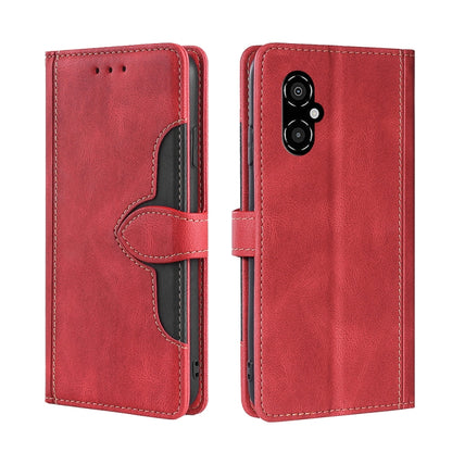 Skin Feel Magnetic Buckle Leather Phone Case, For OPPO Reno8 Pro Plus 5G, For Xiaomi Redmi Note 11 Pro 5G / Pro Plus 5G, For Xiaomi 12 Lite, For Xiaomi Mi Mix 4, For Xiaomi Poco M4 5G