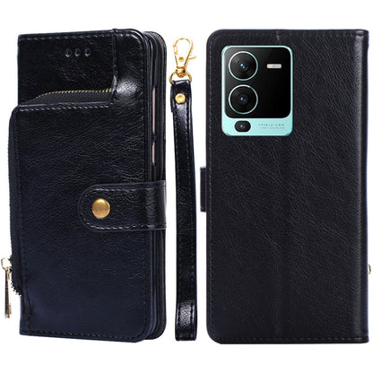 Zipper Bag PU + TPU Horizontal Flip Leather Phone Case, For vivo S10/S10 Pro, For vivo S15 5G, For vivo S15 Pro 5G, For vivo S15e 5G/T1 Snapdragon 778G, For vivo X60 Pro Global Version/X60 Curved Screen, For vivo X70