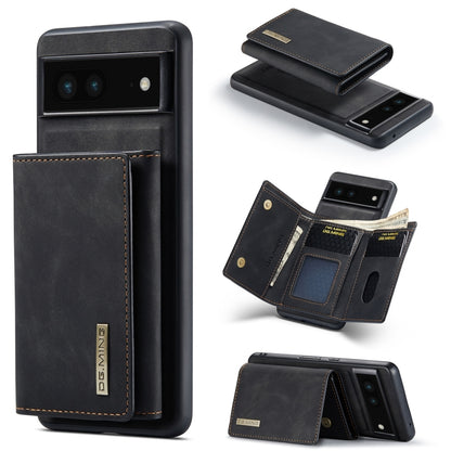 DG.MING M1 Series 3-Fold Multi Card Wallet + Magnetic Phone Case, For Google Pixel 7 5G, For Google Pixel 6A