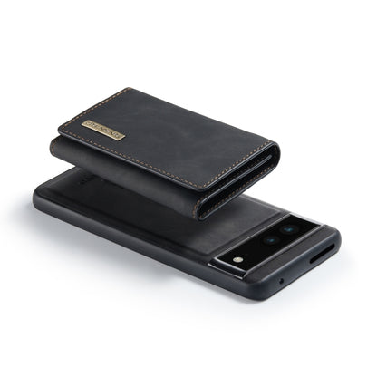 DG.MING M1 Series 3-Fold Multi Card Wallet + Magnetic Phone Case, For Google Pixel 7 5G, For Google Pixel 6A