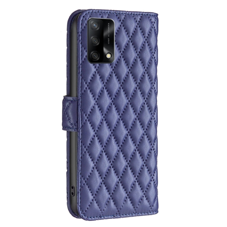 Diamond Lattice Wallet Leather Flip Phone Case, For OPPO A74 4G / F19 4G, For OPPO A7, For OPPO A15, For OPPO A36 4G/A96 4G/A76 4G/Realme 9i