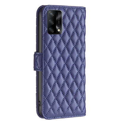 Diamond Lattice Wallet Leather Flip Phone Case, For OPPO A74 4G / F19 4G, For OPPO A7, For OPPO A15, For OPPO A36 4G/A96 4G/A76 4G/Realme 9i