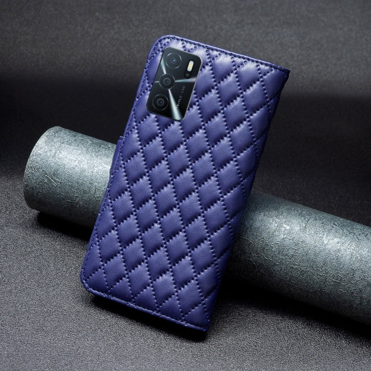 Diamond Lattice Wallet Leather Flip Phone Case, For OPPO A54 4G / A55 5G / A16, For OPPO A72 / A52 / A92, For OPPO A74 5G / A93 5G / A54 5G, For OPPO A94 4G