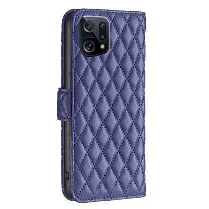Diamond Lattice Wallet Leather Flip Phone Case, For OPPO Find X5, For OPPO Realme 9 Pro+, For OPPO Realme 9 Pro, For OPPO Realme C21 / C20