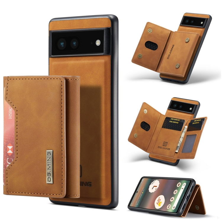 DG.MING M2 Series 3-Fold Multi Card Bag + Magnetic Phone Case, For Google Pixel 6A, For Google Pixel 7 5G, For Google Pixel 7 Pro 5G, For OnePlus 10 Pro
