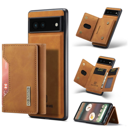 DG.MING M2 Series 3-Fold Multi Card Bag + Magnetic Phone Case, For Google Pixel 6A, For Google Pixel 7 5G, For Google Pixel 7 Pro 5G, For OnePlus 10 Pro