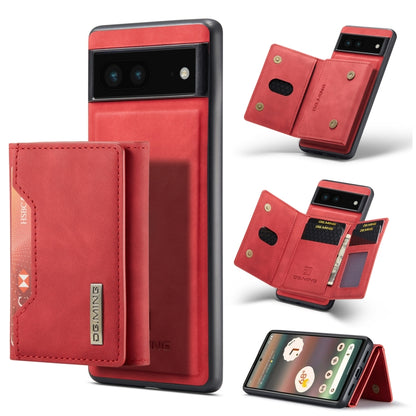 DG.MING M2 Series 3-Fold Multi Card Bag + Magnetic Phone Case, For Google Pixel 6A, For Google Pixel 7 5G, For Google Pixel 7 Pro 5G, For OnePlus 10 Pro