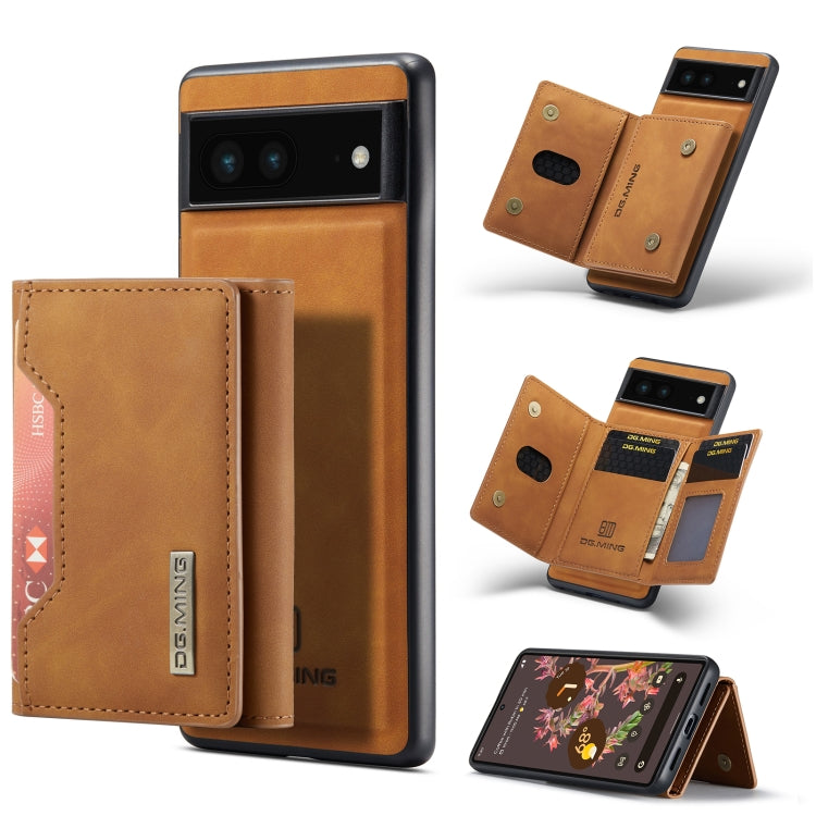 DG.MING M2 Series 3-Fold Multi Card Bag + Magnetic Phone Case, For Google Pixel 6A, For Google Pixel 7 5G, For Google Pixel 7 Pro 5G, For OnePlus 10 Pro