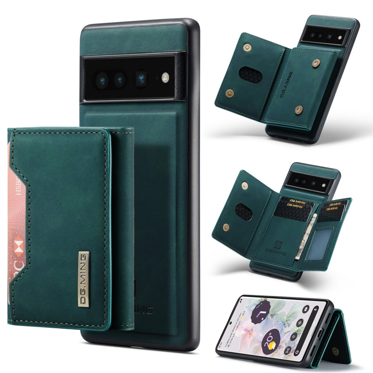 DG.MING M2 Series 3-Fold Multi Card Bag + Magnetic Phone Case, For Google Pixel 6A, For Google Pixel 7 5G, For Google Pixel 7 Pro 5G, For OnePlus 10 Pro