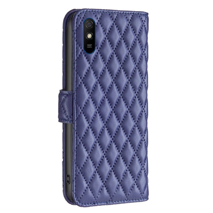 Diamond Lattice Wallet Leather Flip Phone Case, For Xiaomi Redmi 9A, For Xiaomi Redmi 9C / 10A / Poco C31, For Xiaomi Redmi 9, For Xiaomi Redmi 10 5G / Note 11E