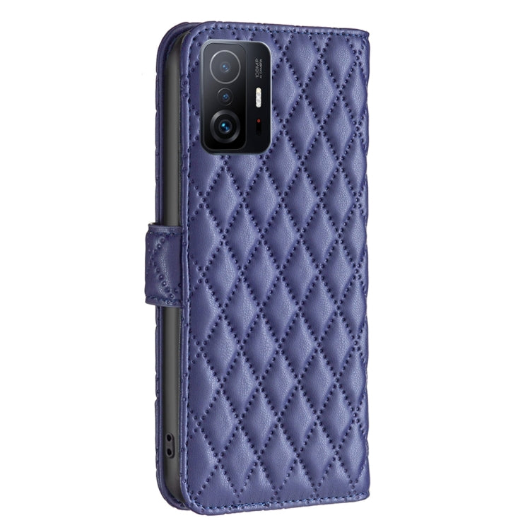 Diamond Lattice Wallet Leather Flip Phone Case, For Xiaomi 11T / 11T Pro, For Xiaomi 12 Lite, For Xiaomi Poco M3 Pro/Redmi Note 10 5G/10T 5G, For Xiaomi Poco X3 / X3 NFC
