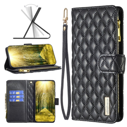 Diamond Lattice Zipper Wallet Leather Flip Phone Case, For OPPO A72 / A52 / A92, For OPPO A74 4G / F19 4G, For OPPO A74 5G / A93 5G / A54 5G, For OPPO A94 4G