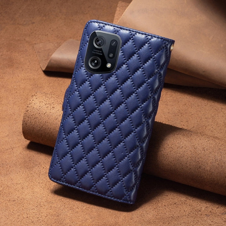 Diamond Lattice Zipper Wallet Leather Flip Phone Case, For OPPO Find X5, For OPPO Realme 9 Pro+, For OPPO Realme 9 Pro, For OPPO Realme C21 / C20