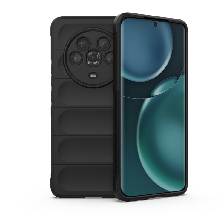 Magic Shield TPU + Flannel Phone Case, For OPPO A57 4G Global, For Honor Magic4