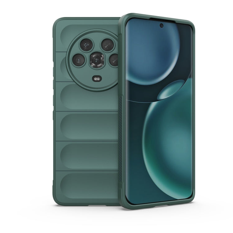 Magic Shield TPU + Flannel Phone Case, For OPPO A57 4G Global, For Honor Magic4