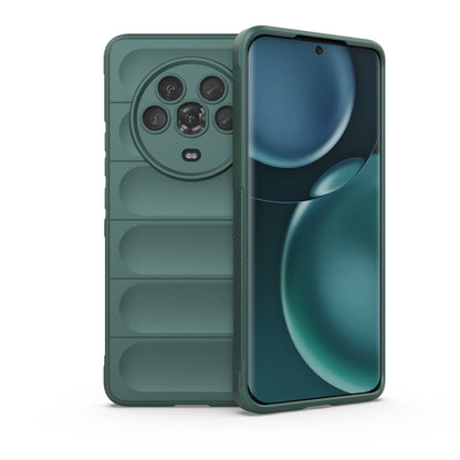 Magic Shield TPU + Flannel Phone Case, For OPPO A57 4G Global, For Honor Magic4