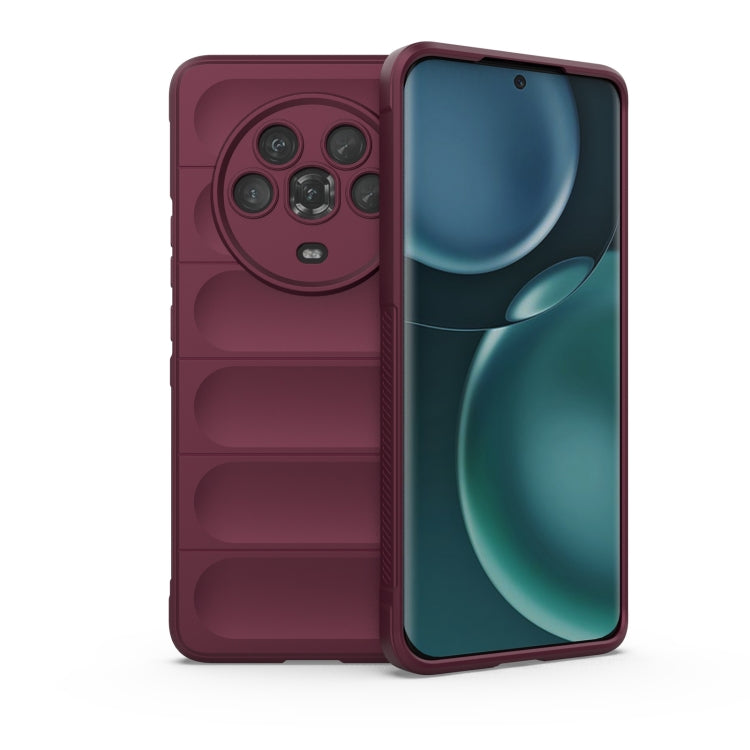 Magic Shield TPU + Flannel Phone Case, For OPPO A57 4G Global, For Honor Magic4