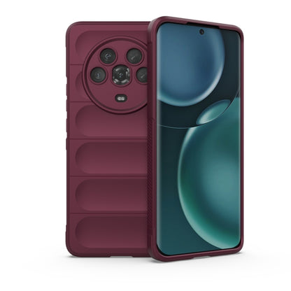 Magic Shield TPU + Flannel Phone Case, For OPPO A57 4G Global, For Honor Magic4