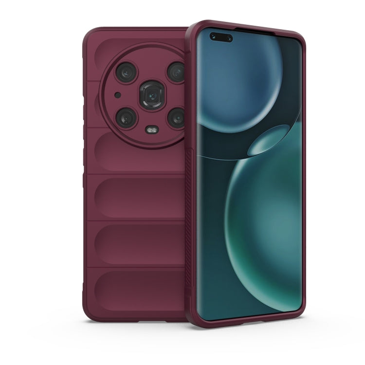 Magic Shield TPU + Flannel Phone Case, For Honor Magic4 Pro
