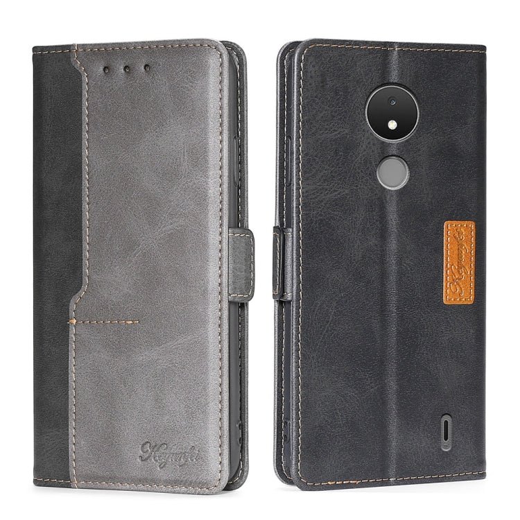 Contrast Color Side Buckle Leather Phone Case, For Nokia C21, For Sony Xperia ACE II, For Sony Xperia Pro-I