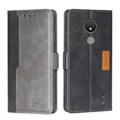 Contrast Color Side Buckle Leather Phone Case, For Nokia C21, For Sony Xperia ACE II, For Sony Xperia Pro-I