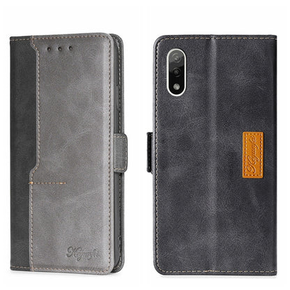 Contrast Color Side Buckle Leather Phone Case, For Nokia C21, For Sony Xperia ACE II, For Sony Xperia Pro-I