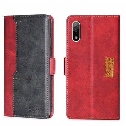 Contrast Color Side Buckle Leather Phone Case, For Nokia C21, For Sony Xperia ACE II, For Sony Xperia Pro-I
